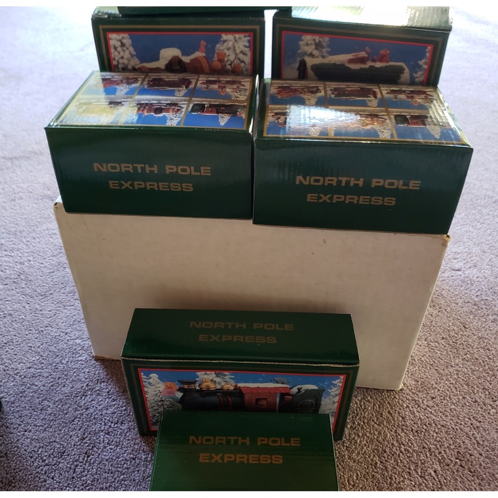 Christmas train set